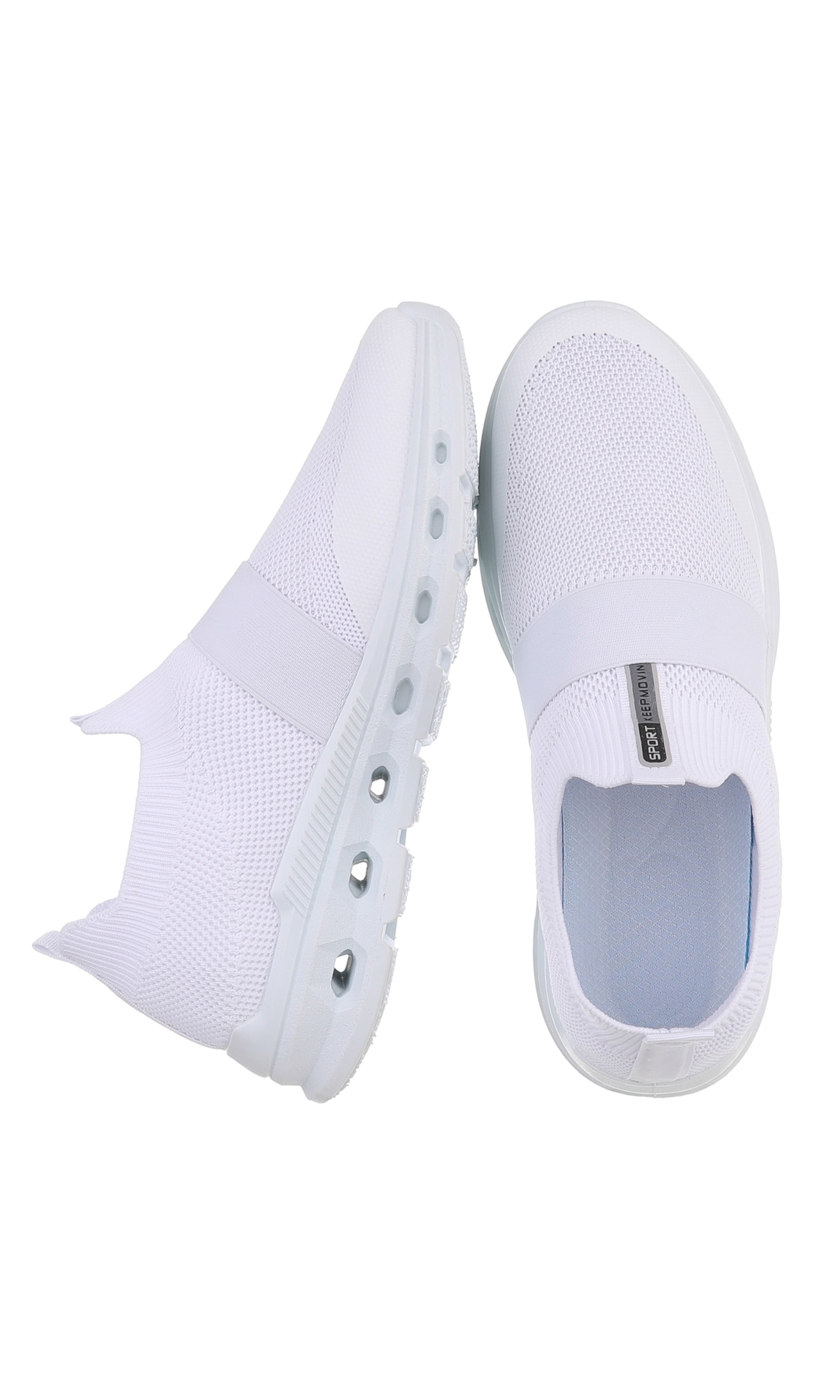 CoolWalk Slip-Ons in White