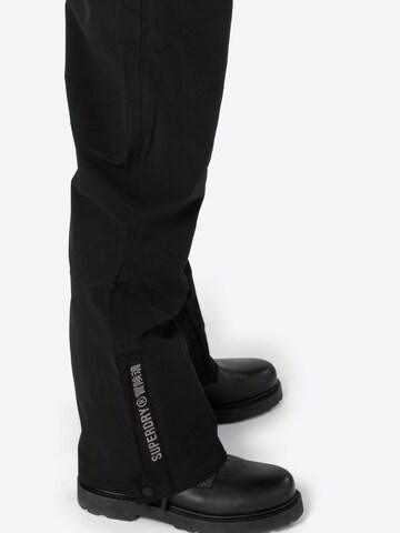 Superdry Snow Regular Outdoor Pants in Black