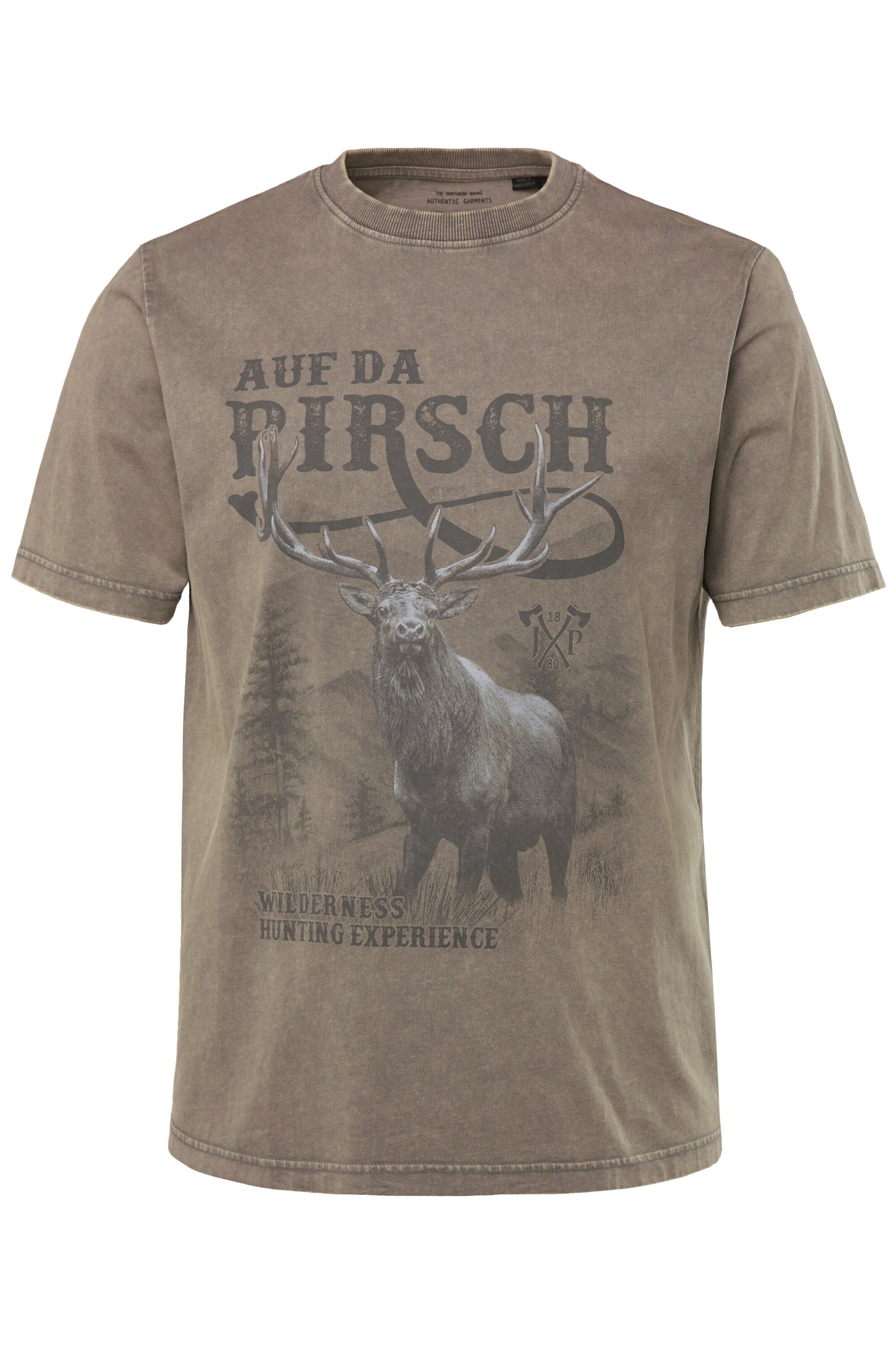 JP1880 Traditional shirt in Beige: front