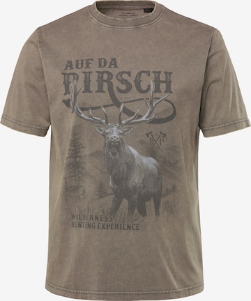 JP1880 Klederdracht shirt in Beige: voorkant