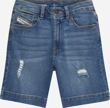 Regular Jean 'MACS' DIESEL en bleu : devant