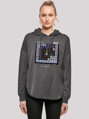 F4NT4STIC Sweatshirt 'Retro Gaming Level 45' in Grey: front