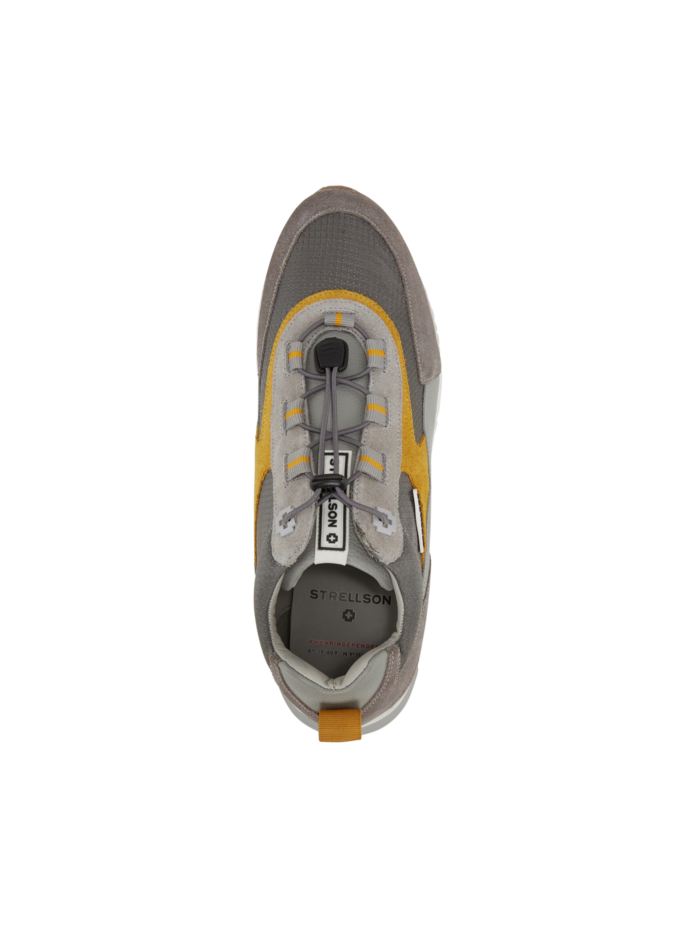 STRELLSON Sneakers laag 'Kilburn' in Grijs