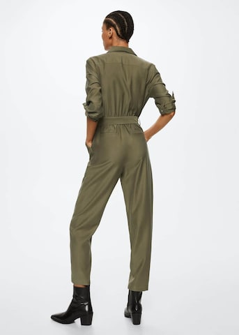 MANGO Jumpsuit 'Smile' in Green