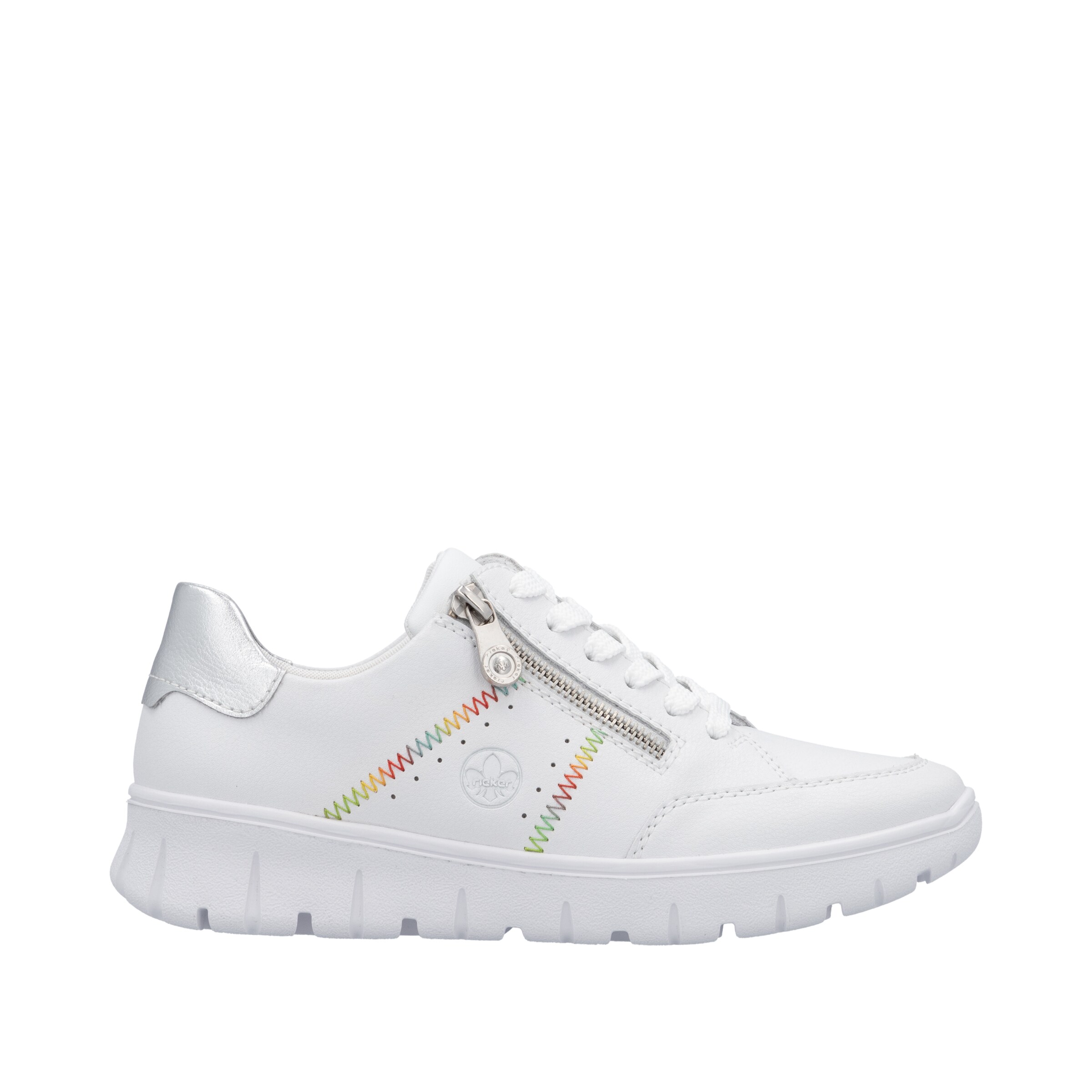 Sneaker bassa di Rieker in bianco