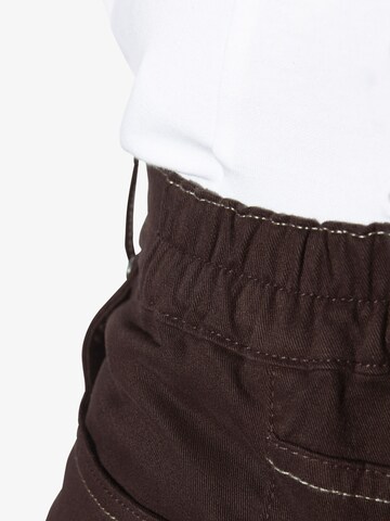 Jan Vanderstorm Loose fit Trousers 'Skanni' in Brown