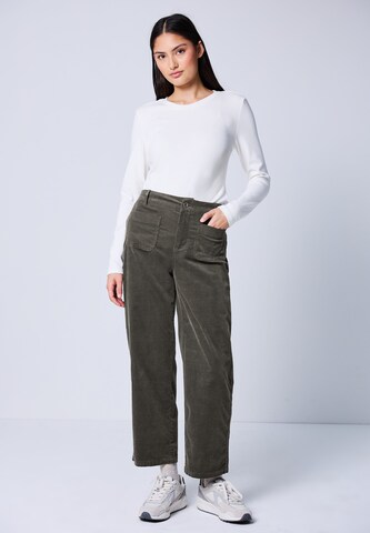 Street One Studio Loosefit Hose in Grün