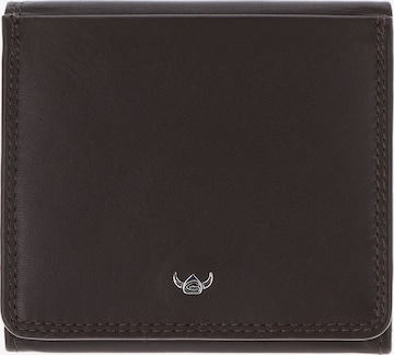 Porte-monnaies 'Polo' GOLDEN HEAD en marron : devant