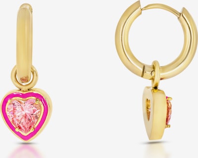 Hey Harper Ohrringe 'La Passion' in gold / pink, Produktansicht