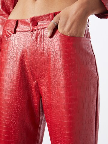 Hosbjerg Regular Trousers 'Haze' in Red