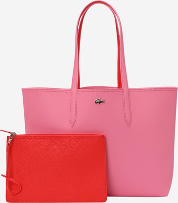 LACOSTE Nákupní taška 'Anna' – pink