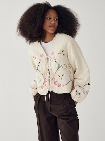 Noella - Chaqueta de entretiempo ' N-Lori ' en blanco: frente