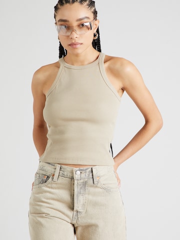 Rebirth Studios Top 'Liz' in Beige: front