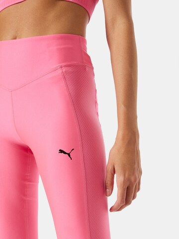 PUMA Skinny Workout Pants 'Fit Eversculpt High Waist Tight' in Pink
