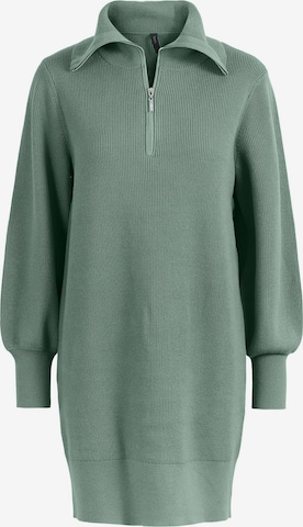Y.A.S Knit dress 'Dalma' in Green: front