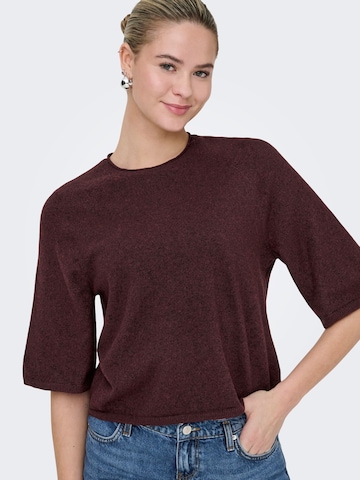 ONLY Sweter 'ONLLoyal' w kolorze brązowy