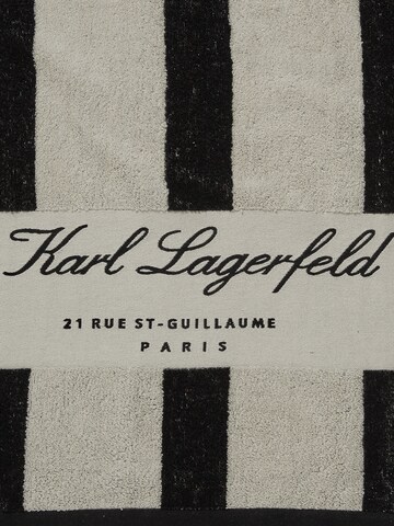 Karl Lagerfeld Strandhandduk i svart