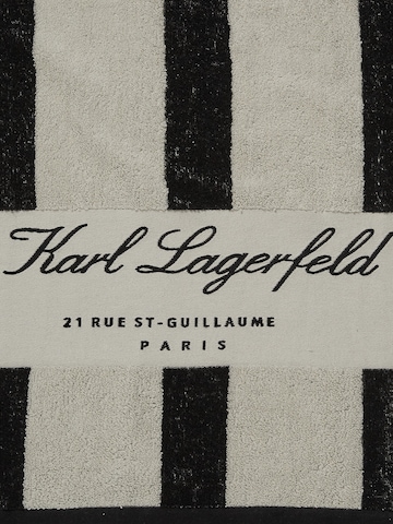 Karl Lagerfeld Beach towel in Black