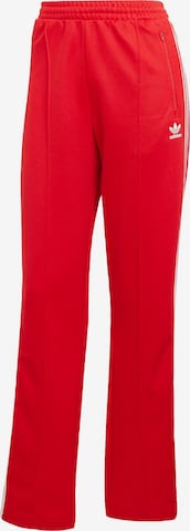 Pantalon 'Beckenbauer' ADIDAS ORIGINALS en rouge : devant
