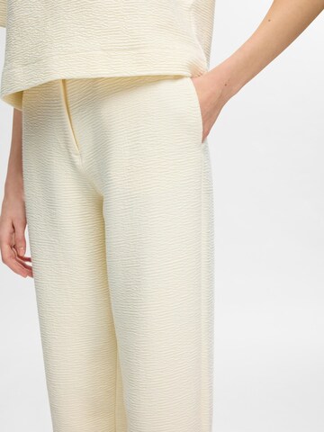 SELECTED Regular Hose in Weiß