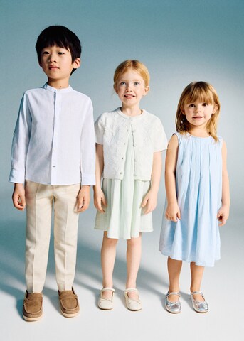 MANGO KIDS Regular Pants 'Riopb' in Beige