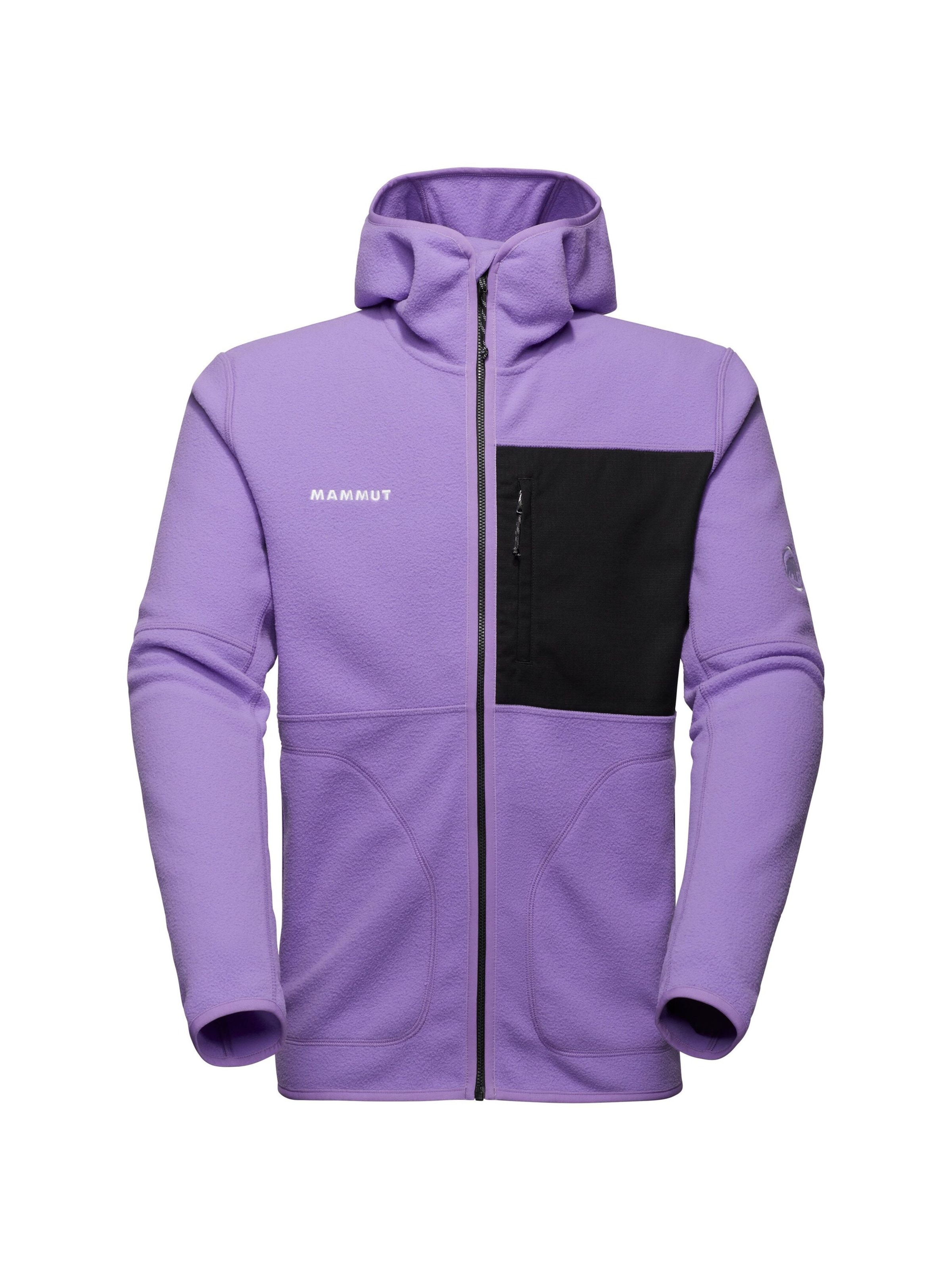 MAMMUT Athletic Fleece Jacket 'Tamaro' in Lavender / Black, Item view