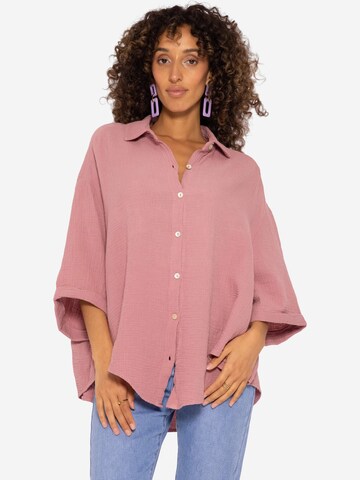 SASSYCLASSY Bluse in Pink: predná strana