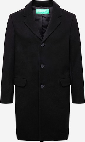 UNITED COLORS OF BENETTON Between-Seasons Coat in Black: front
