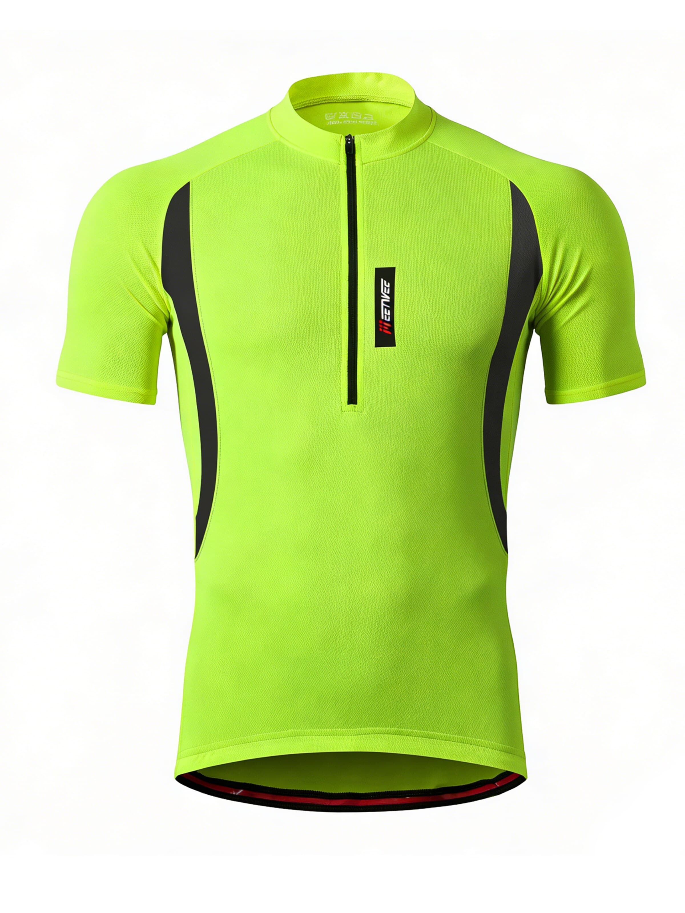 MEETWEE Functioneel shirt 'Cycling Quick Drying Top' in Groen: voorkant