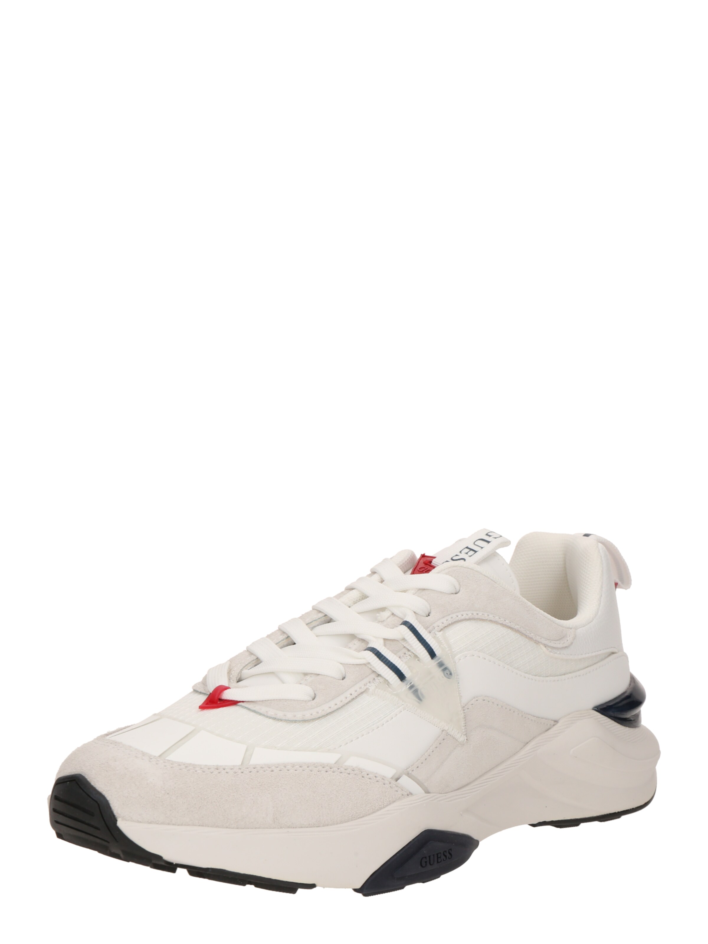 GUESS Rövid szárú sportcipők 'VALENCIA' - fehér: elől