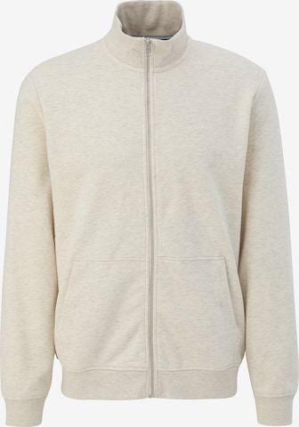 s.Oliver Zip-Up Hoodie in Beige: front