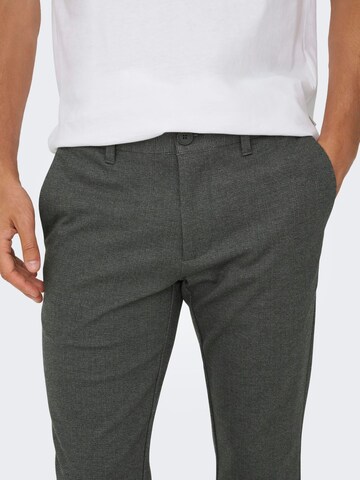Only & Sons Baggy Broek 'Mark' in Grijs