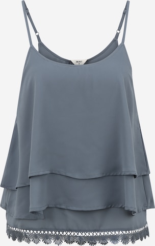 OBJECT Tall Top 'ANNA' in Blue: front