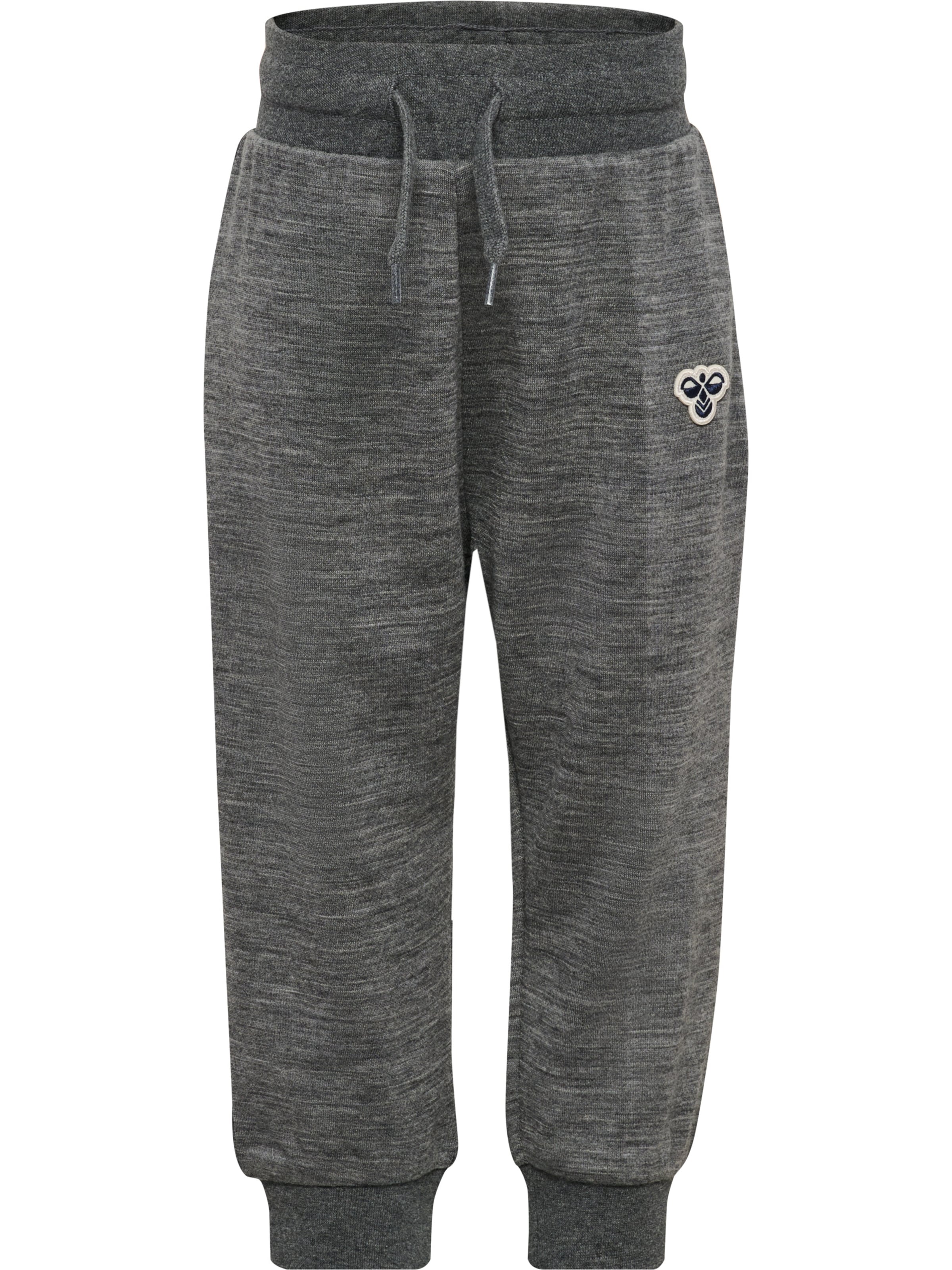 Hummel Tapered Trousers 'Mini' in Grey: front