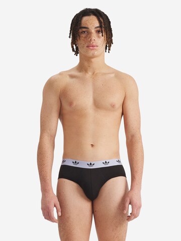 ADIDAS ORIGINALS Slip ' Comfort Flex Cotton ' in Zwart: voorkant