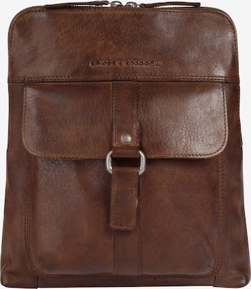 Spikes & Sparrow Rugzak in Bruin: voorkant
