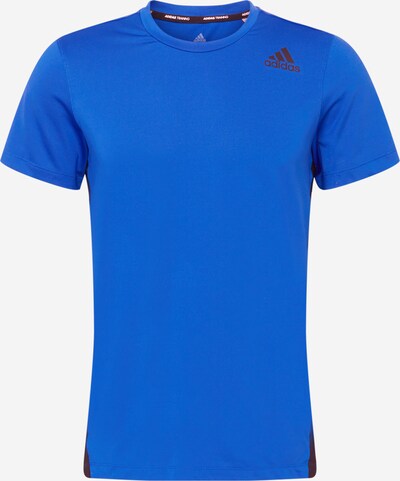 ADIDAS PERFORMANCE Funktionsshirt in kobaltblau / dunkelgrau / schwarz, Produktansicht