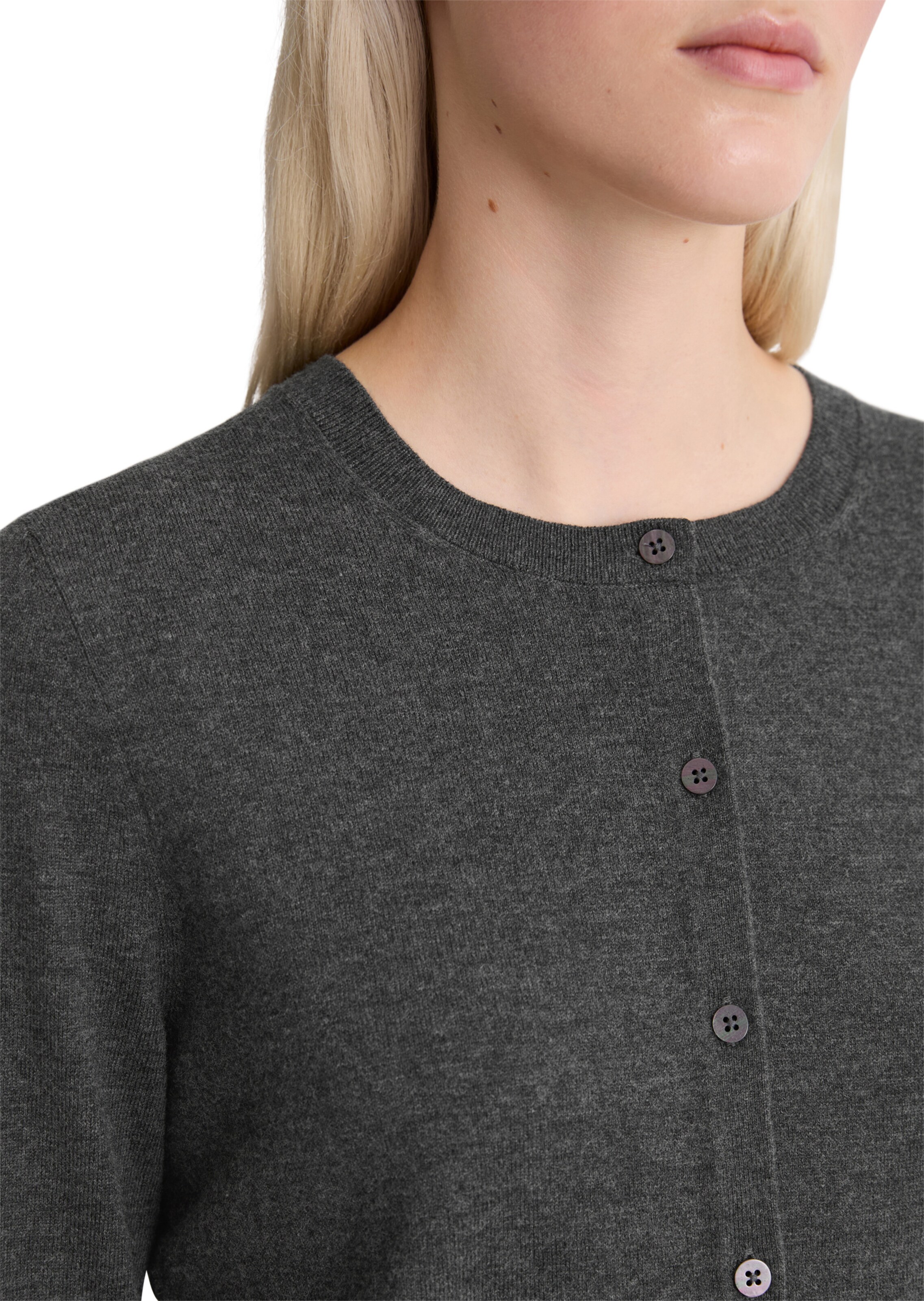 Marc O'Polo - Casaco de malha em cinzento