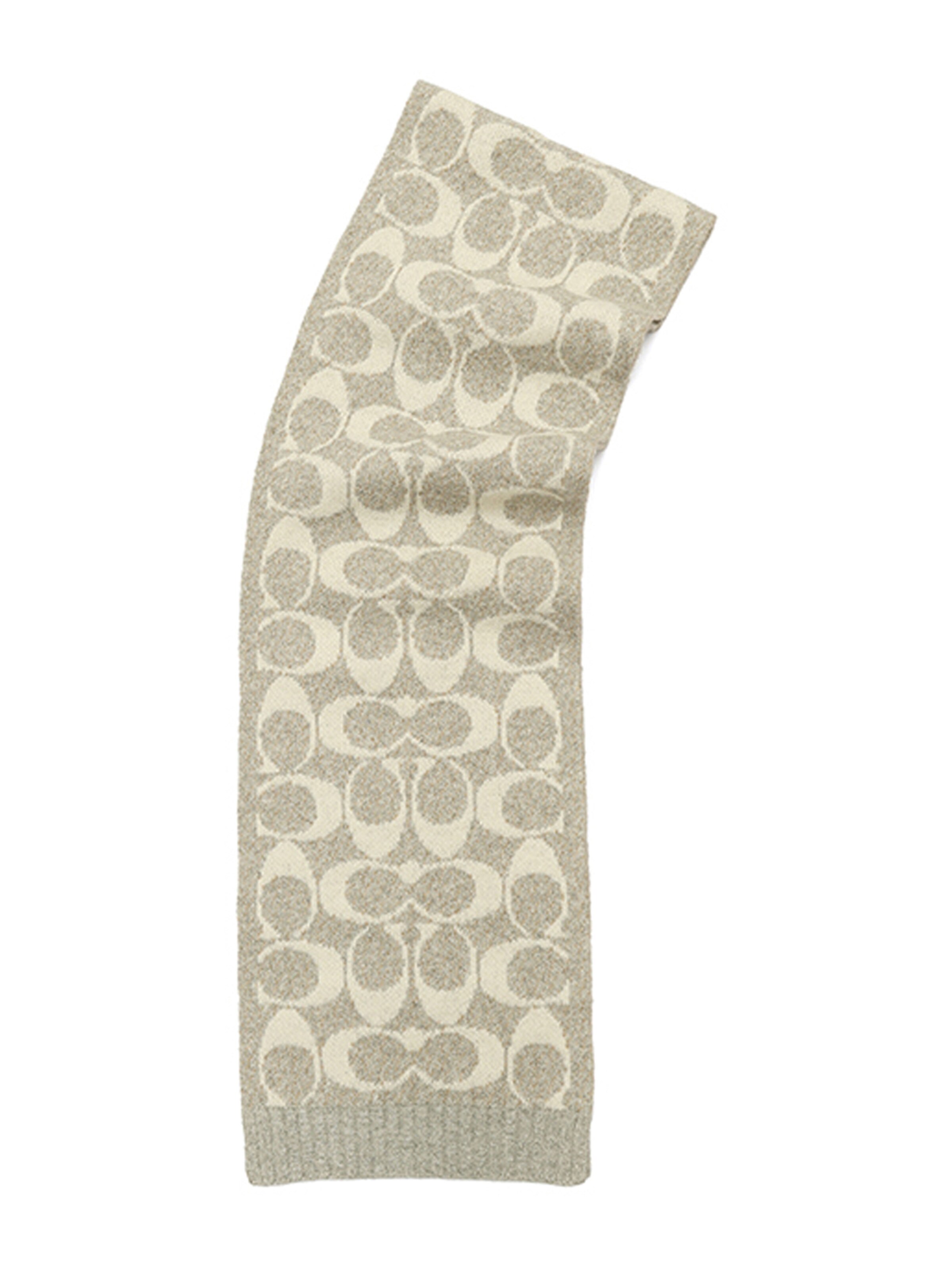COACH Sjal 'JUMBO SIGNATURE C SCARF' i beige