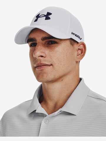 UNDER ARMOUR Athletic Cap in White: front