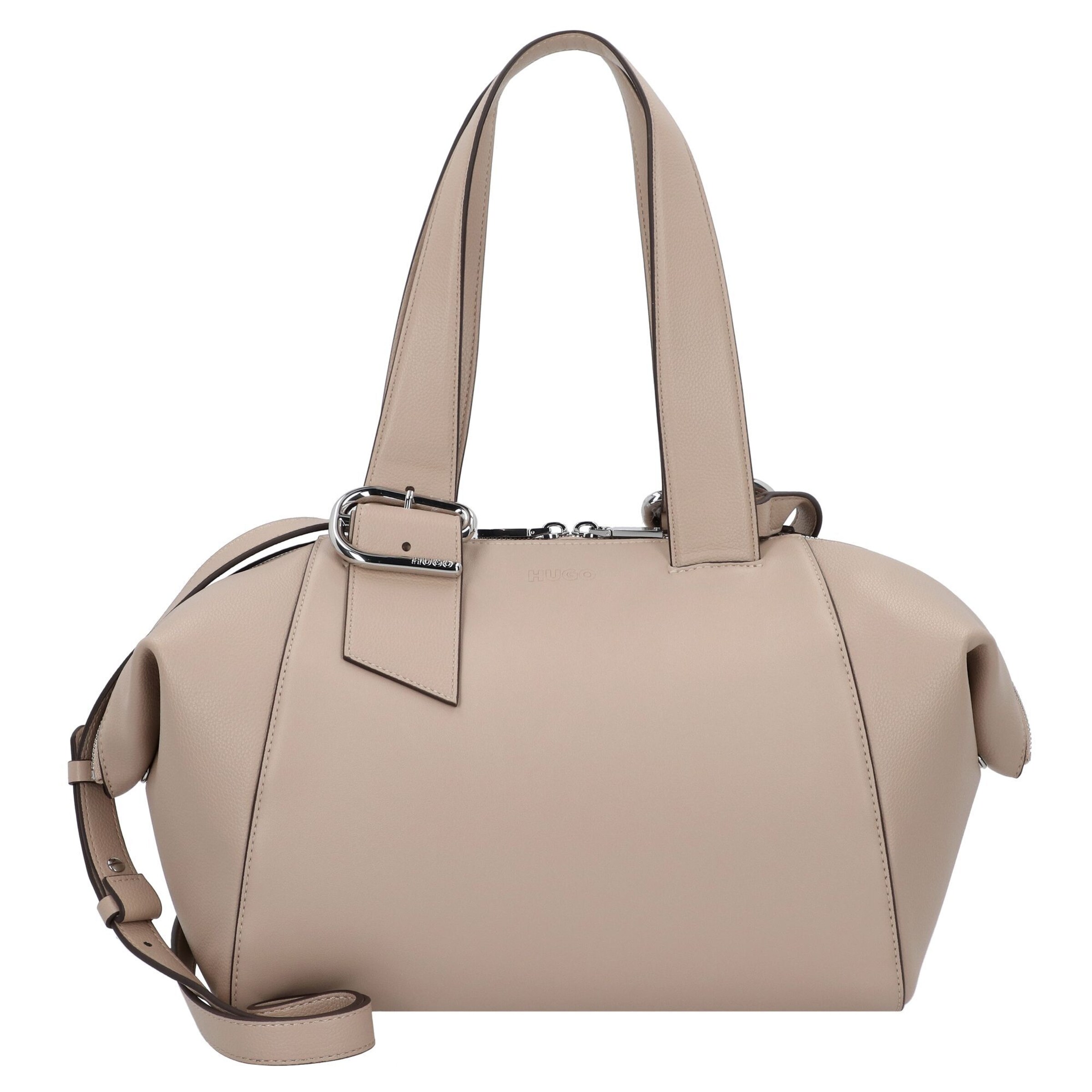 HUGO Shoulder Bag 'Ninda' in Beige: front