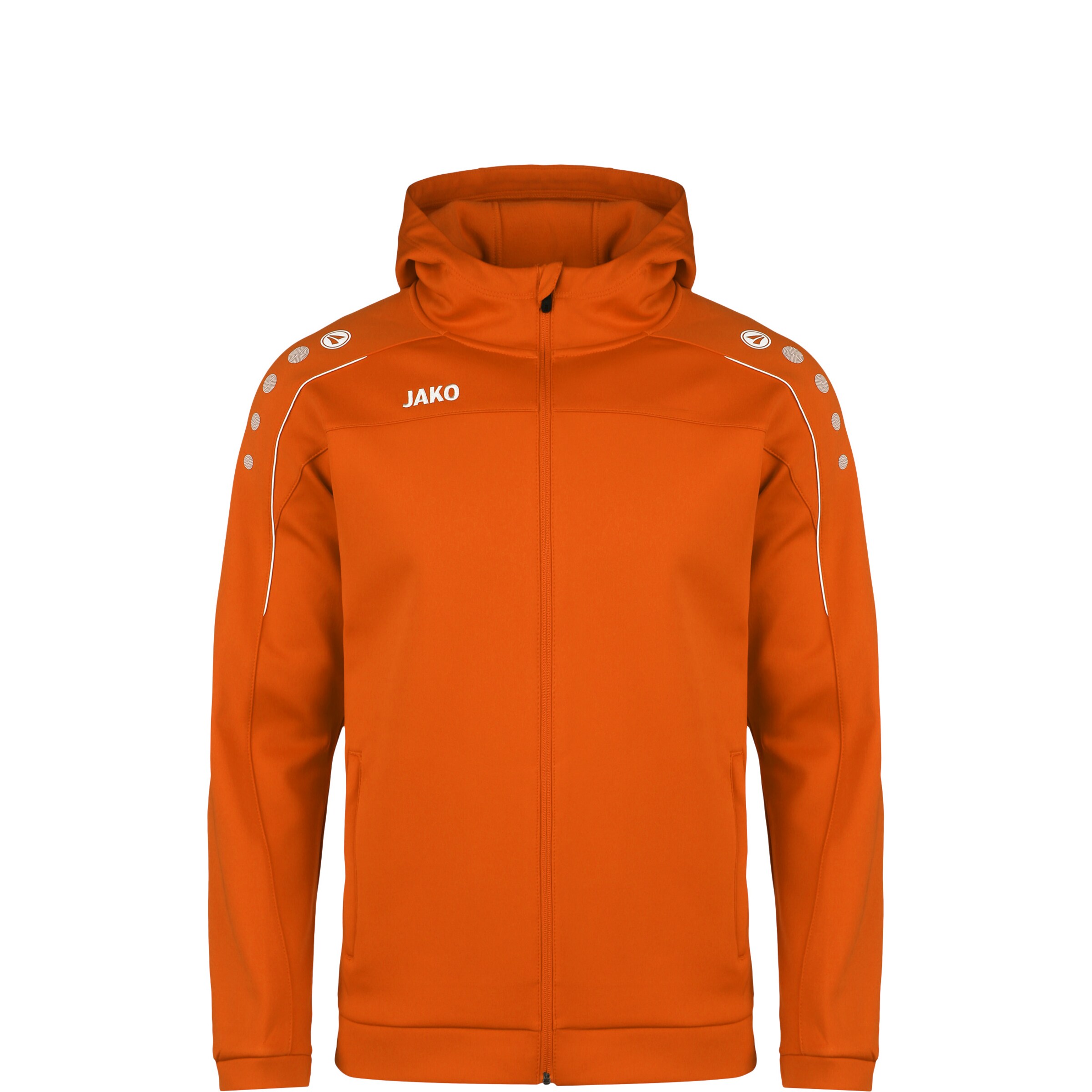 JAKO Athletic Jacket 'Classico' in Orange