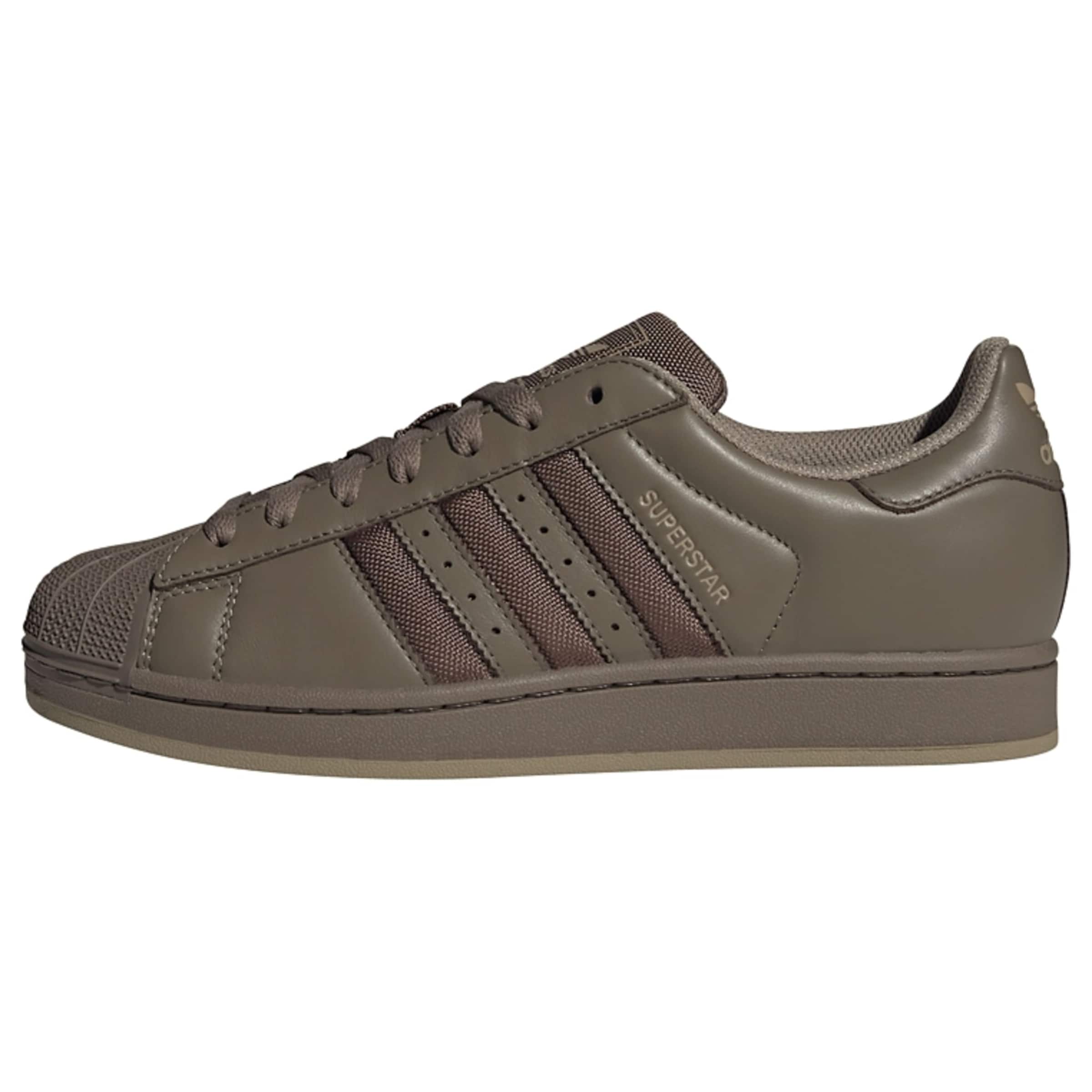 Sneaker bassa 'Superstar II' ADIDAS ORIGINALS di colore cioccolato / marrone sfumato, Visualizzazione prodotti