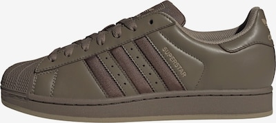 ADIDAS ORIGINALS Baskets basses 'Superstar II' en 35,5 en chocolat / marron chiné, Vue avec produit