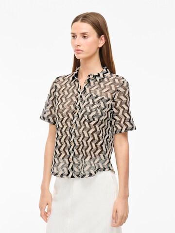 VILA Blouse 'VILupina' in Zwart: voorkant