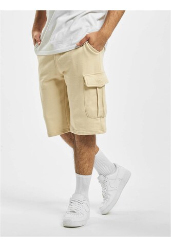 Loosefit Pantalon cargo DEF en beige : devant