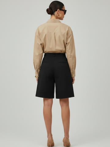 WEARABLE STORIES Blouse 'Luna' in Beige