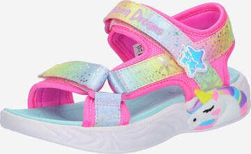 Skechers Kids Sandals 'Unicorn Dreams' in Pink: front