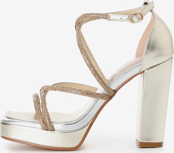 CAFè NOIR Pumps in Gold: front