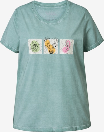 Ulla Popken Shirt in Blue: front